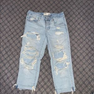 Ripped boyfriend Jeans